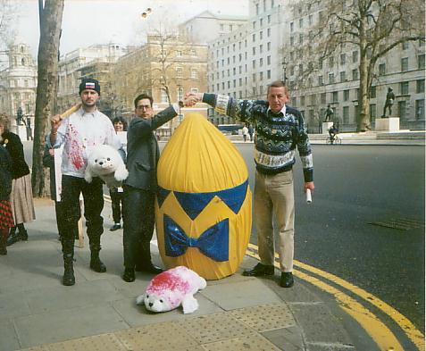 Mark and Robert Downing Street