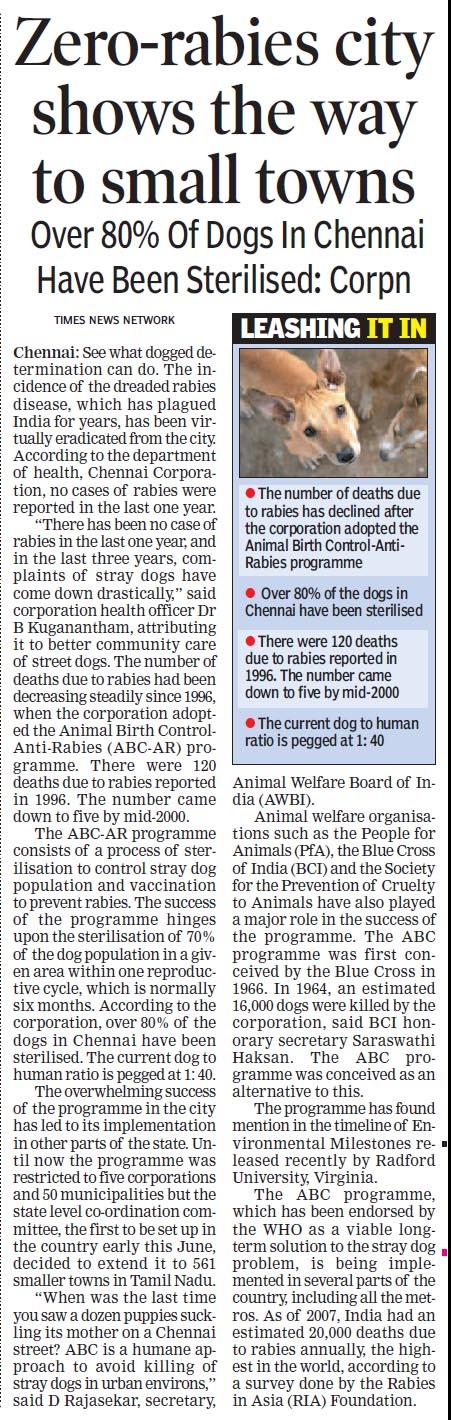 Times of india-chennai 10 june 2009