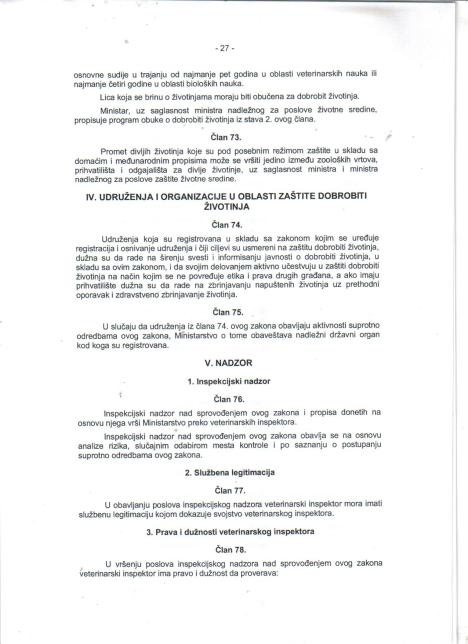 PAGE 2 Zoo Legislation