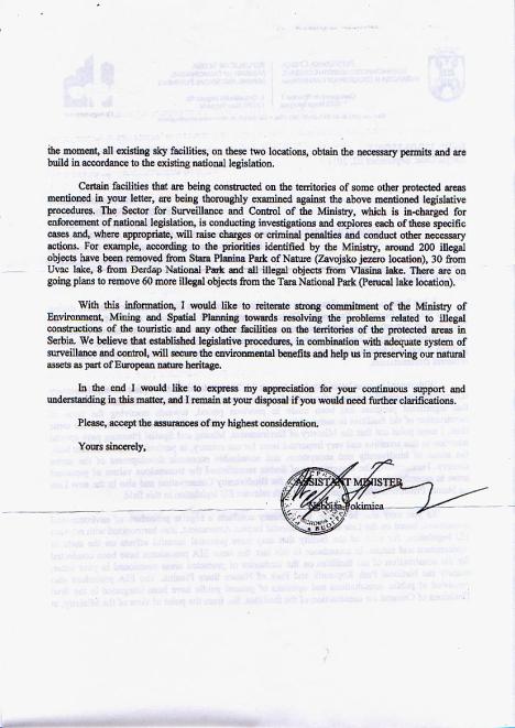 Serbia Ministry Environment 2