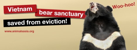 AA woo hoo saved from eviction