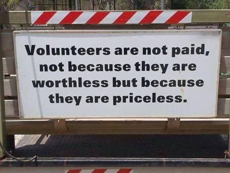 volunteers