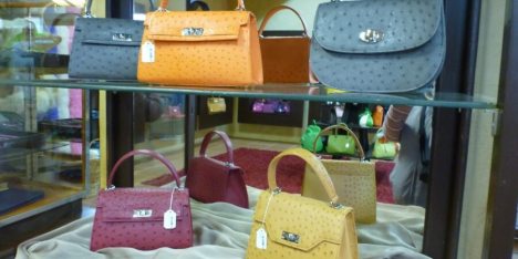 ostrich bags