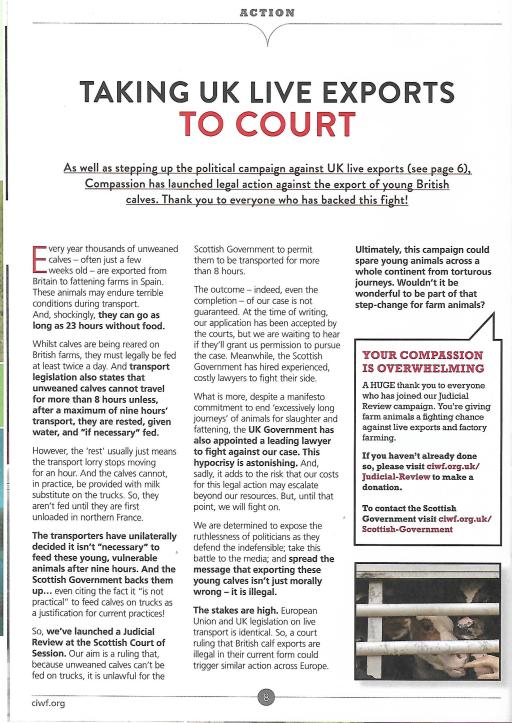 CIWF Calves court June